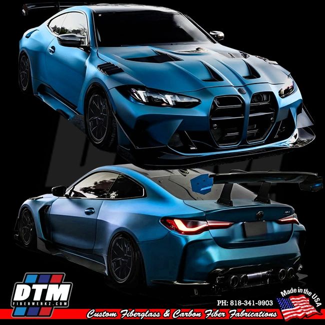 BMW G82 M4 GTR Race Style Widebody Kit